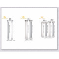 PU colonne romaine pour la décoration